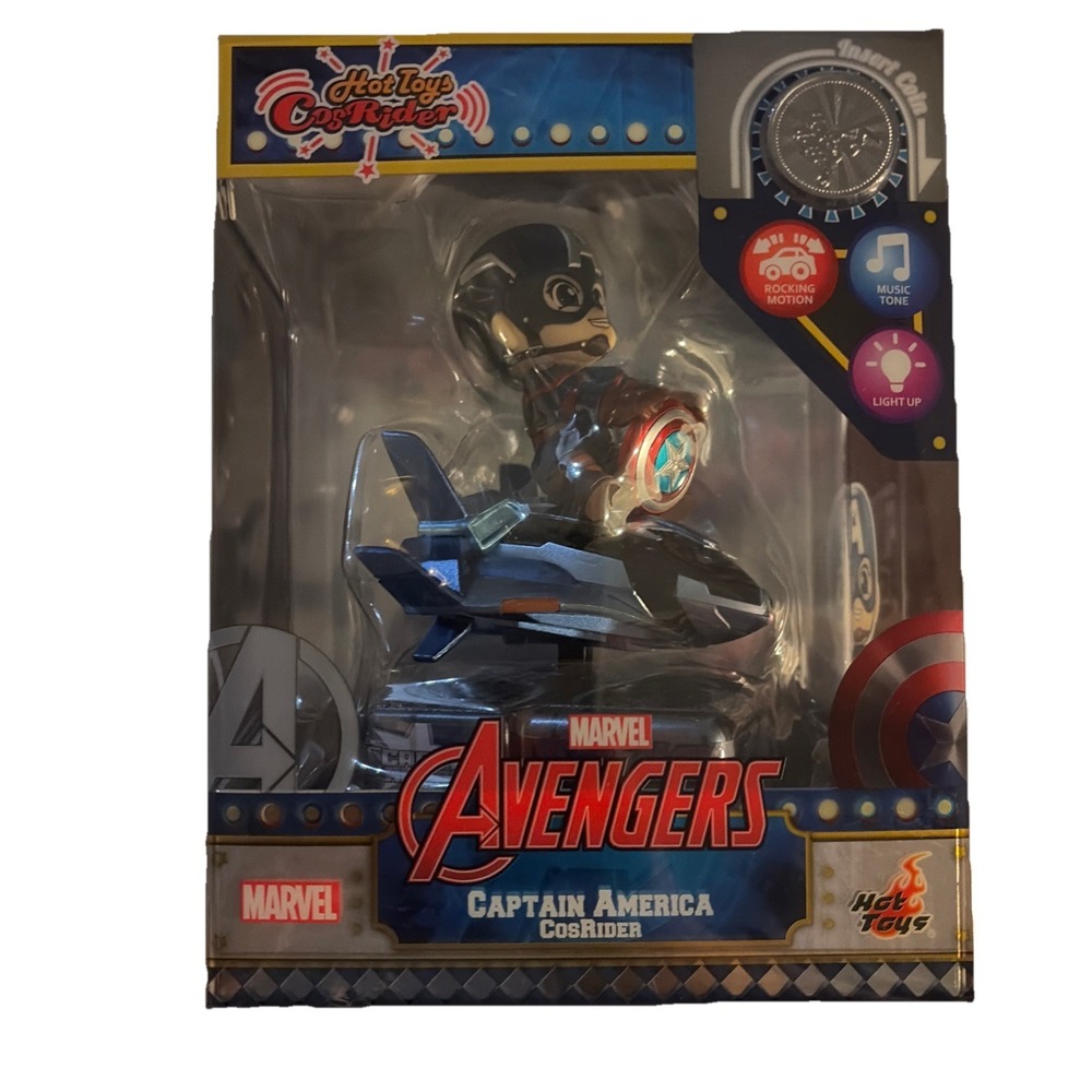 Hot Toys Captain America CosRider Avengers 60th Disney Park Marvel Figure